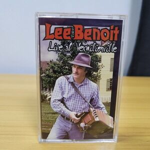 Lee Benoit Live in Vermilionville Cassette Tape 1998